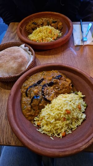 Aubergine dish (highly recommend!) at Salamat in Berlin