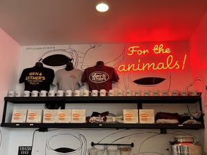 Merch  at Ben & Esther's Vegan Jewish Deli in Oceanside
