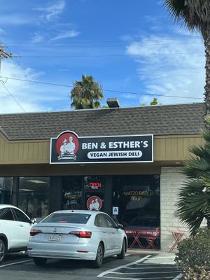 Storefront  at Ben & Esther's Vegan Jewish Deli in Oceanside