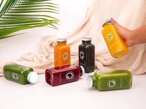 Our cold pressed juice line. Made fresh daily 😋  at Island Sips Juice & Salads in Lauderhill