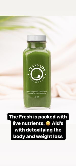   at Island Sips Juice & Salads in Lauderhill