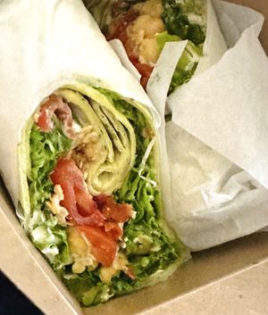 Caesar Wrap  at Island Sips Juice & Salads in Lauderhill