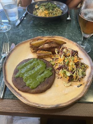 Seitan steak  at The Green Affair in Cascais