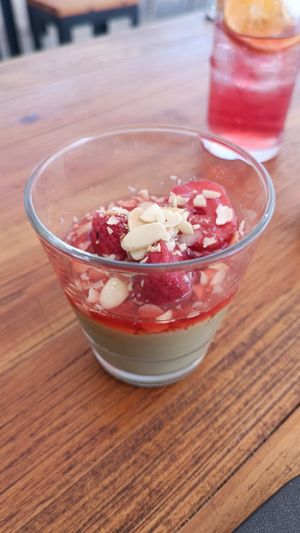 Avocado mousse at The Green Affair in Cascais