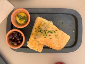 Focaccia   at The Green Affair in Cascais