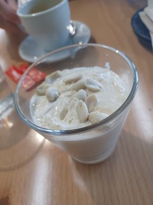 Peanut butter mousse at The Green Affair in Cascais