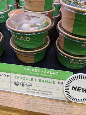 salads at EXKi in Merceuil