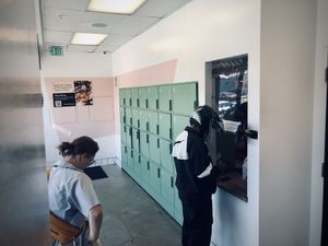 Greyhound station?  Or, food pick up?  at The Butcher's Son - Cloud Kitchen in Los Angeles