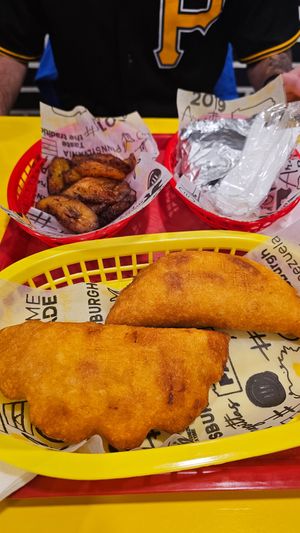 Empanadas at Arepittas in Pittsburgh