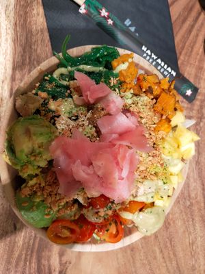 Bowl 1 at Hawaiian Poké Bowl in Louvain-la-neuve