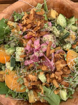 Bountiful Floral Salad  at Rootbound in Sisters