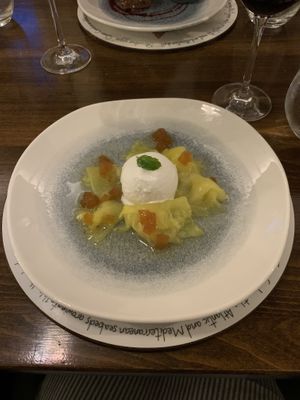 Sorbet   at Cullen's at the Cottage in Cong