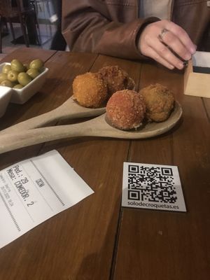   at Solo de Croquetas - Reina Victoria in Madrid