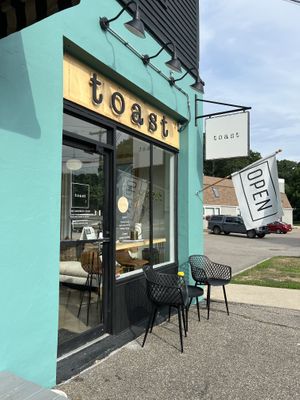 Storefront   at toast in Kittery
