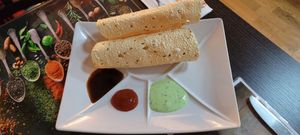 Papadam at Rai Palace in Frauenfeld