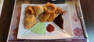 Pakoras at Rai Palace in Frauenfeld