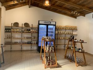 Lots of to go snacks and goods   at Poqoy in Ollantaytambo