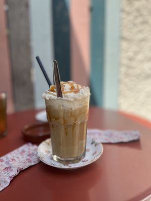 Ice latte   at La Louve - Concept Store in Revel