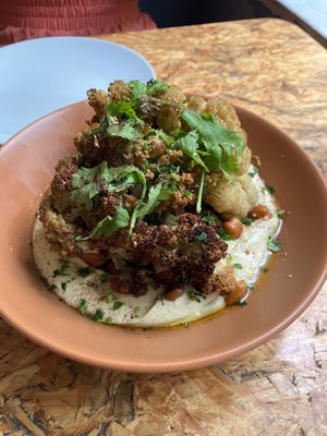 Cauliflower 10/10 at Make Hommus. Not war in Sao Paulo