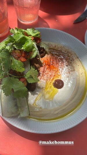   at Make Hommus. Not war in Sao Paulo