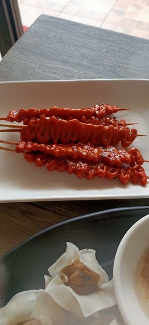 Vegan Isaw at Daniel's Diet in Ormoc City