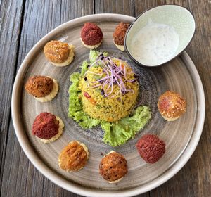 Falafel   at Restaurant Vierwasser in Fuerstenfeldbruck