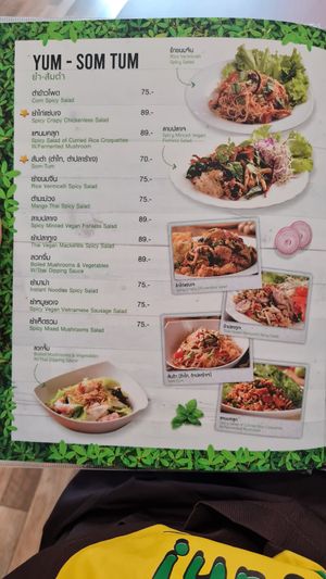 Menu at So Vegan in Pathum Thani