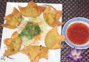 fried wontons at Fina's in Richmond