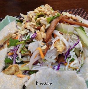 Fina's Vegetarian Salad at Fina's in Richmond