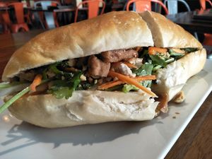 Banh mi  at Fina's in Richmond