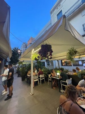 Terrace  at La Cibulina in Sant Feliu De Guixols