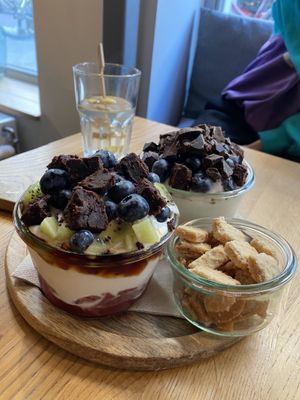 2 frozen yoghurts💕  at YB by Yoghurt Barn in Rotterdam