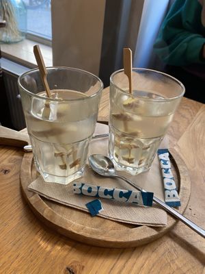 Ginger tea💕  at YB by Yoghurt Barn in Rotterdam