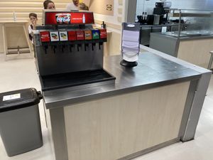 Beverages options!  at IKEA in Istanbul