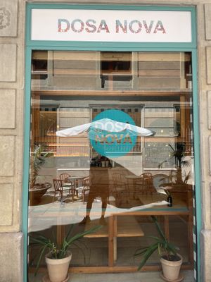 Outside  at Dosa Nova in Barcelona