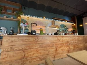 Inside bar  at Dosa Nova in Barcelona