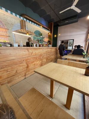 Inside  at Dosa Nova in Barcelona