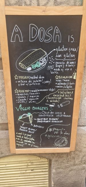  at Dosa Nova in Barcelona