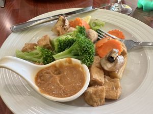 Rama veggie garden   at Blue Mango in Derry