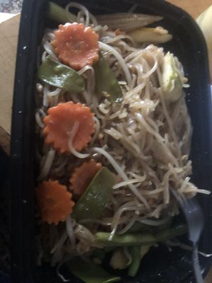 Veggie pad Thai   at Blue Mango in Derry