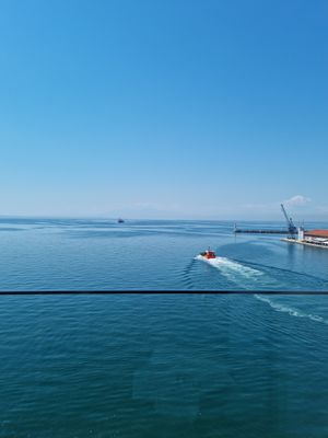 View from balcony at Olympos Naoussa - ON Residence in Thessaloniki