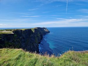 Incredible view at The Hungry Veggie in Liscannor
