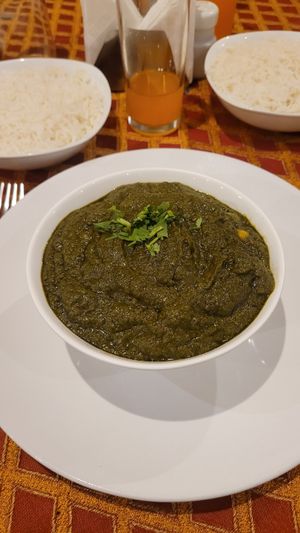Vegan Spinachcurry at Curry House  in La Paz