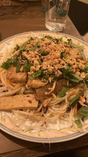 Papaya salad   at Linh's in Kassel