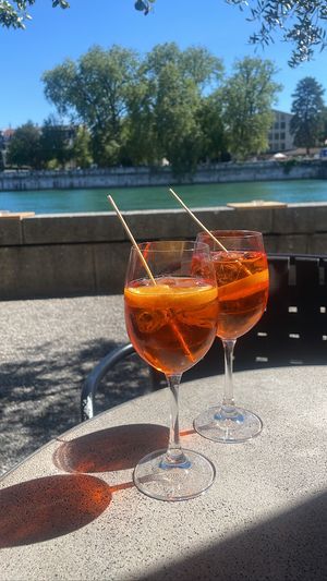 Aperitivo Spritz  at Solheure Bar Restaurant in Solothurn