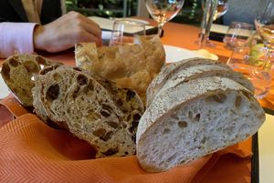Bread basket   at Wynn Hotel - Sinatra in Las Vegas