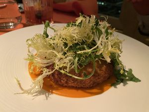 Vegan Mushroom Milanese  at Wynn Hotel - Sinatra in Las Vegas