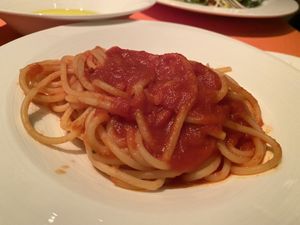 Spaghetti   at Wynn Hotel - Sinatra in Las Vegas