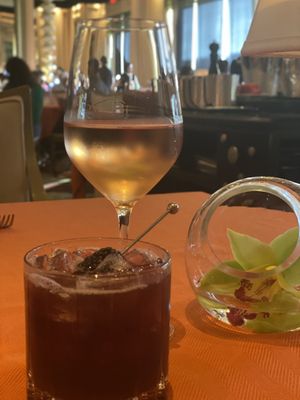 Rose Wine   at Wynn Hotel - Sinatra in Las Vegas