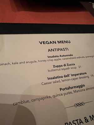 Antipasti   at Wynn Hotel - Sinatra in Las Vegas